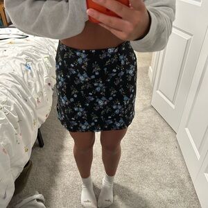 No Boundaries Black Mini Pencil Skirt Night Out